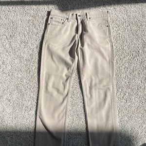 Levi's 511 tan jeans 32x32